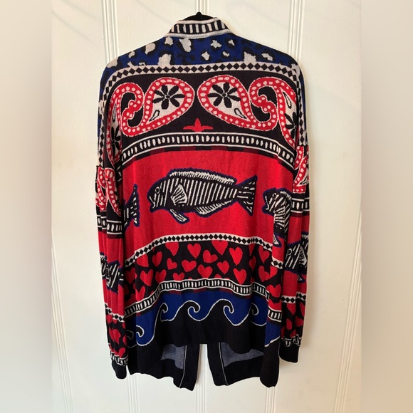 FARM Rio Geometric Knit Cardigan - Picture 2 of 6